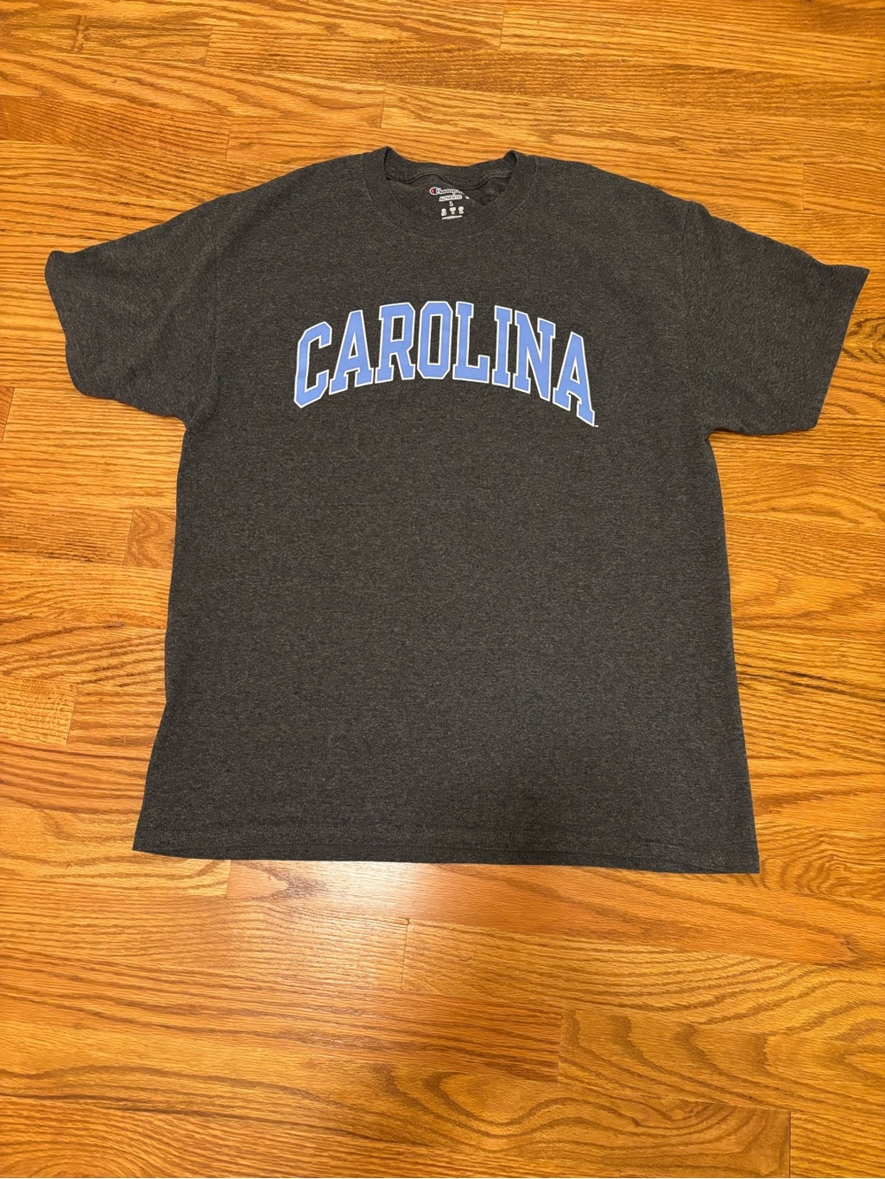Champion Carolina Graphic Tee - Dark Gray/Blue